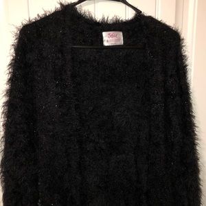 JUSTICE size 8 long cardigan sweater